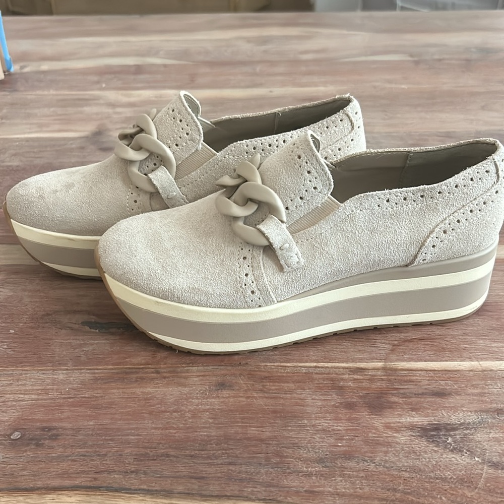 Jhenee Sneakers by Dolce Vita in Dune Suede